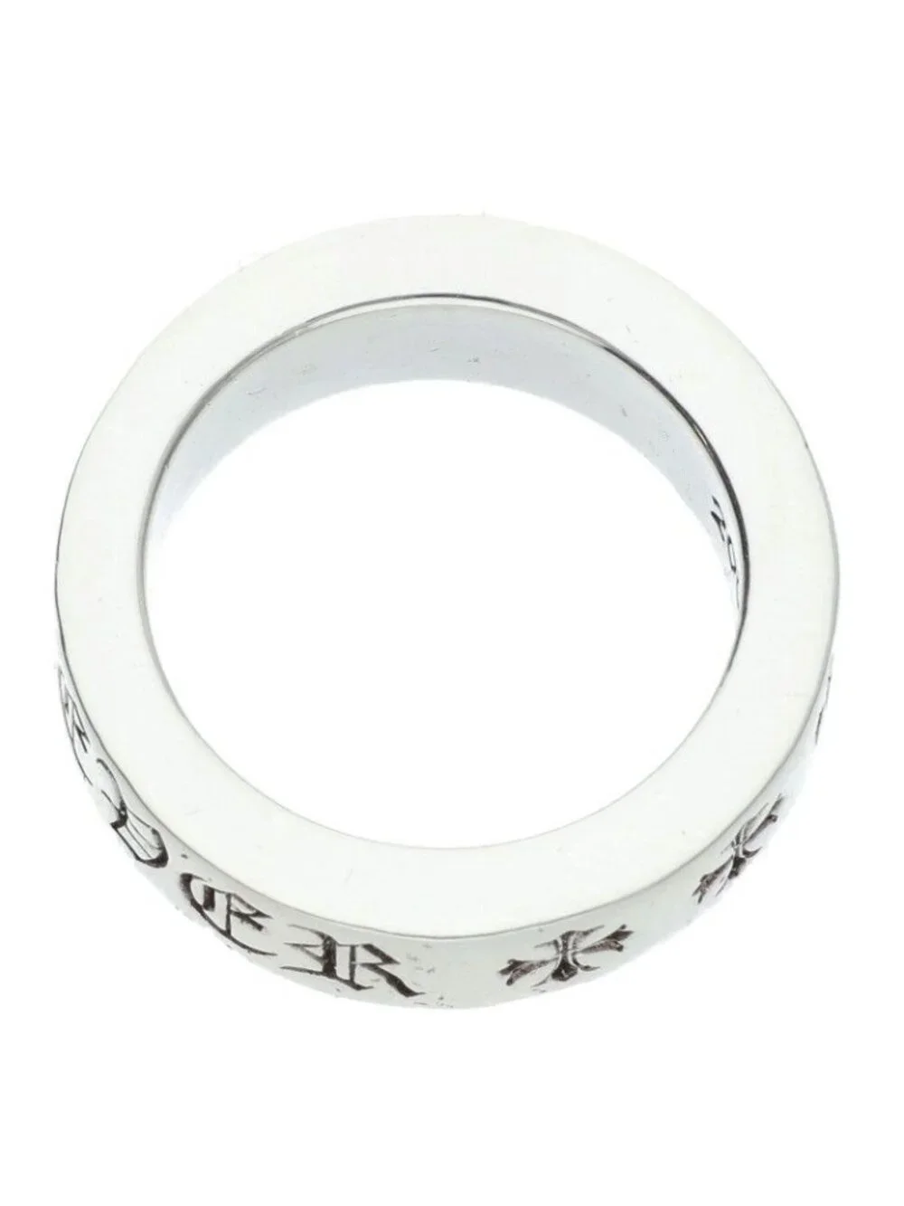 Chrome Hearts Spacer Forever Silver Ring
